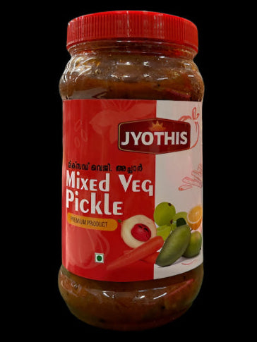 Jyothis Mixed Veg Pickle-Gms : 1000 - www.foodworldmd.com