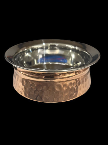 Super Shyne Copper Steel Handi (0608)-Pc : 1 - www.foodworldmd.com