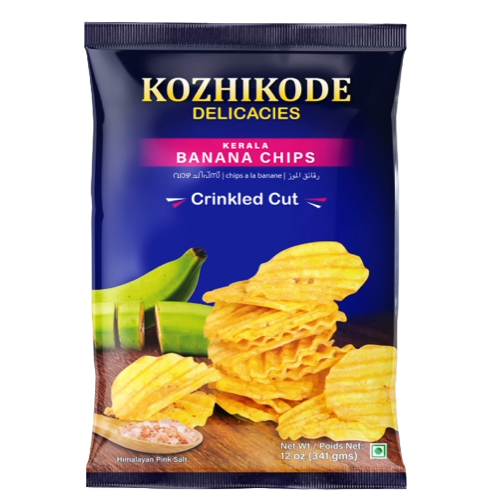 Kozhikode Plaintain Chips Hot & Sweet-Gms : 341 - www.foodworldmd.com