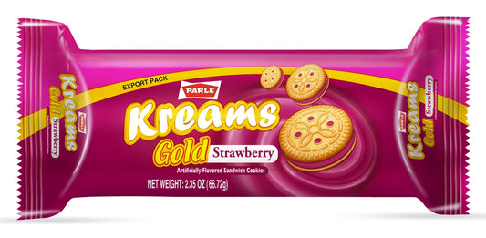 Parle Kreams Gold Strawberry-Gms : 66.72 - www.foodworldmd.com