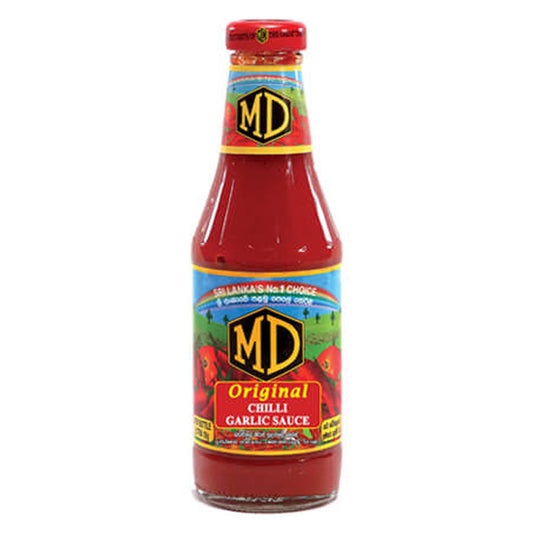 MD Chilli Garlic Sauce-Gms : 400 - www.foodworldmd.com