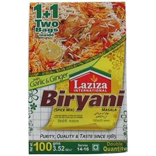 Laziza Biryani Mix-Gms : 100 - www.foodworldmd.com