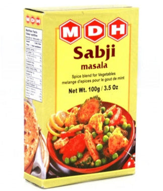 MDH Sabzi Masala-Gms : 100 - www.foodworldmd.com