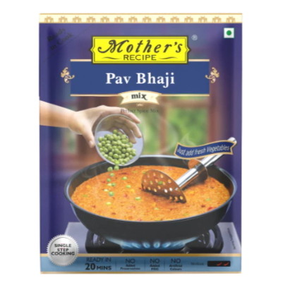 Mothers Pav Bhaji Mix-Gms : 100 - www.foodworldmd.com