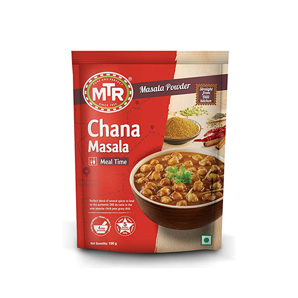 MTR Chana Masala Powder-Gms : 100 - www.foodworldmd.com