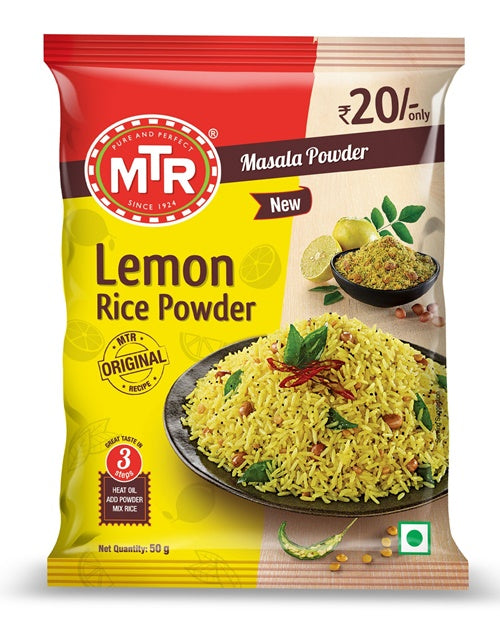 MTR Lemon Rice Powder-Gms : 100 - www.foodworldmd.com