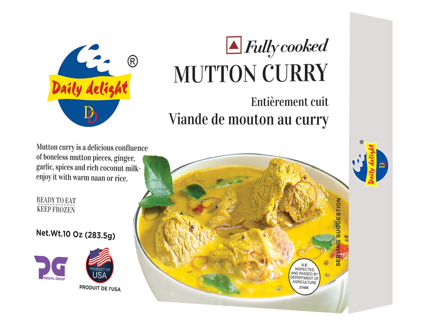 Daily Delight Mutton Curry-Gms : 283.5 - www.foodworldmd.com