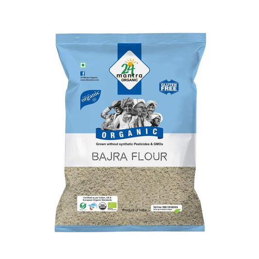 24 Mantra Organic Bajra (Pearl Millet) Flour-Lbs : 2