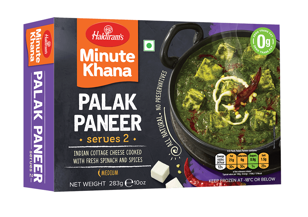 Haldirams Palak Paneer-Gms : 283 - www.foodworldmd.com