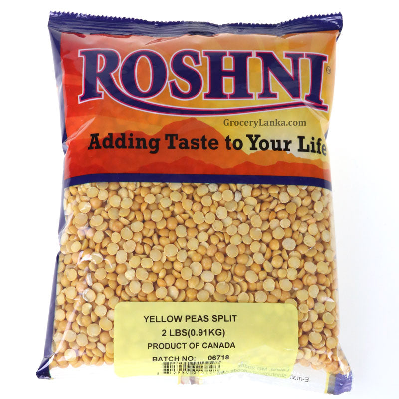 Roshini Yellow Peas Split-Lbs : 4 - www.foodworldmd.com