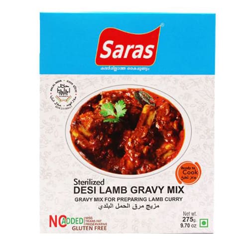 Saras Desi Lamb Curry Gravy-Gms : 275 - www.foodworldmd.com