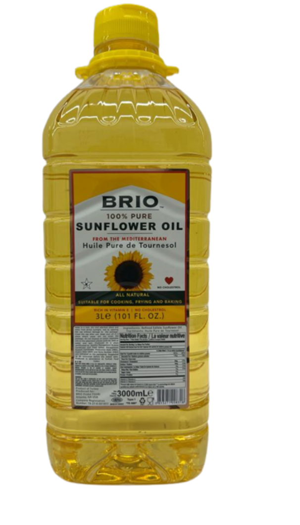 Brio Sunflower Oil-Ltr : 3 - www.foodworldmd.com