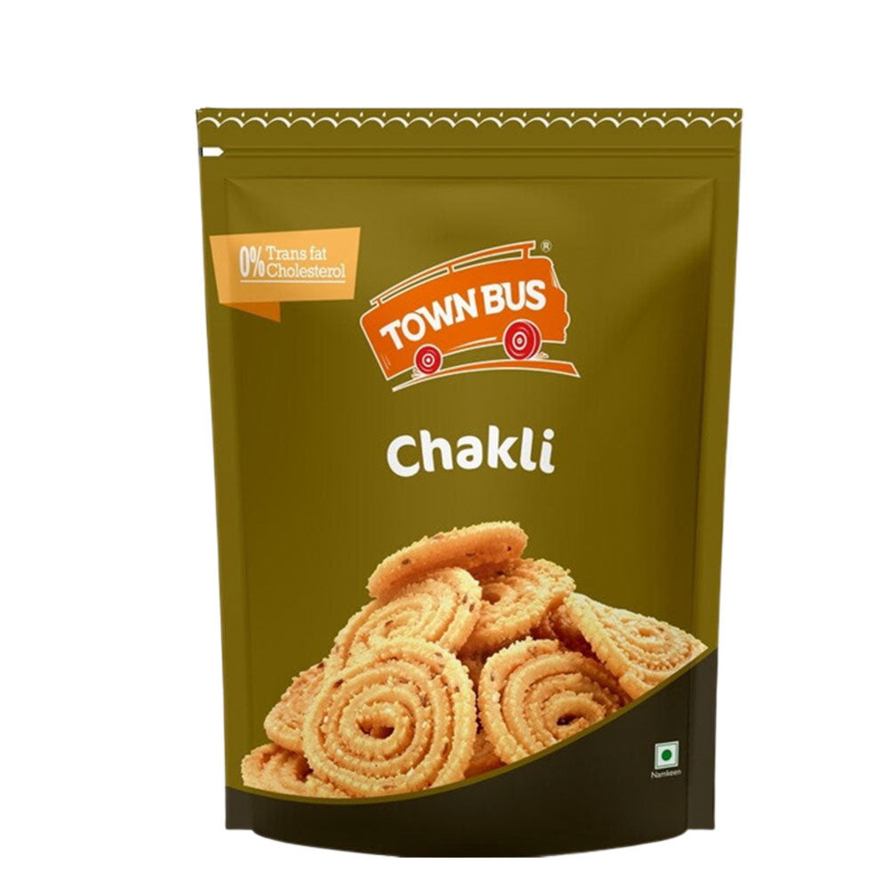 Town Bus Chakli (Buy 1 Get 1 Free)-Gms : 340 - www.foodworldmd.com