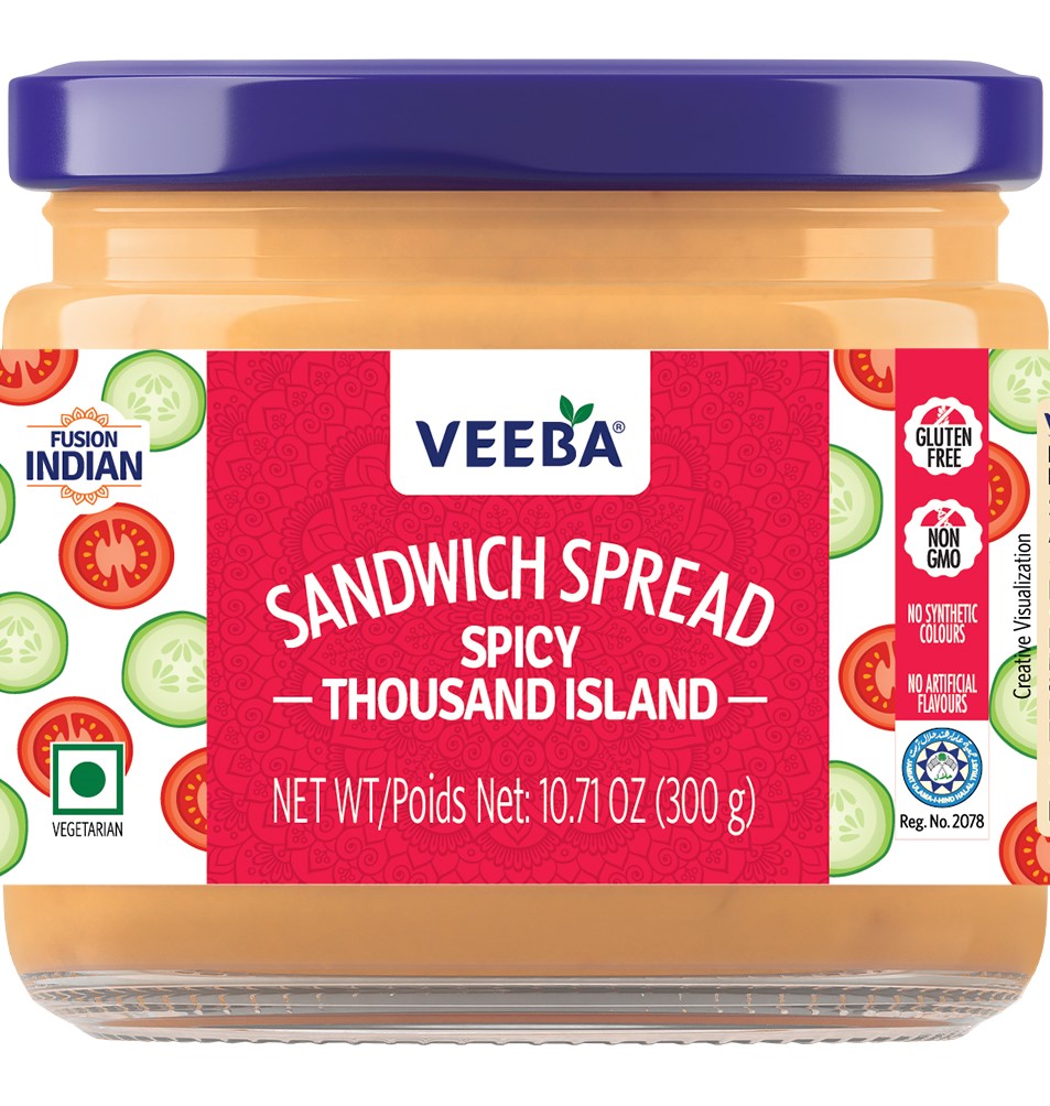 Veeba Sandwich Spread Spicy-Gms : 300