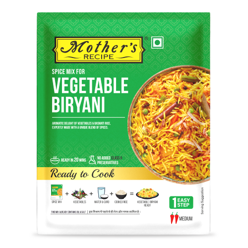 Mothers Vegetable Biryani Mix-Gms : 80 - www.foodworldmd.com