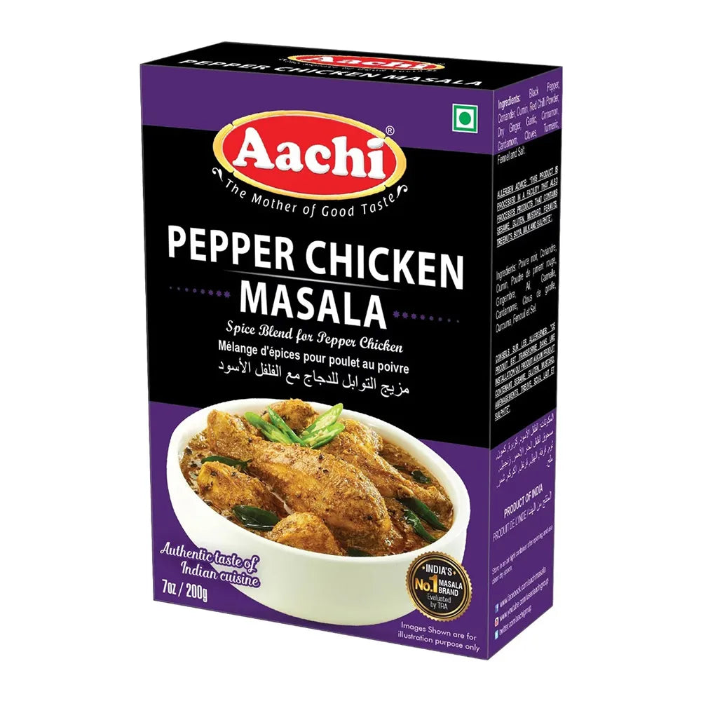 Aachi Pepper Chicken Masala-Gms : 200 - www.foodworldmd.com