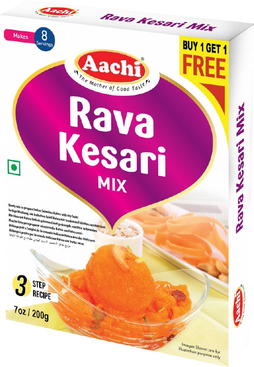 Aachi Rava Kesari Mix (Buy 1 Get 1 Free)-Gms : 200 - www.foodworldmd.com