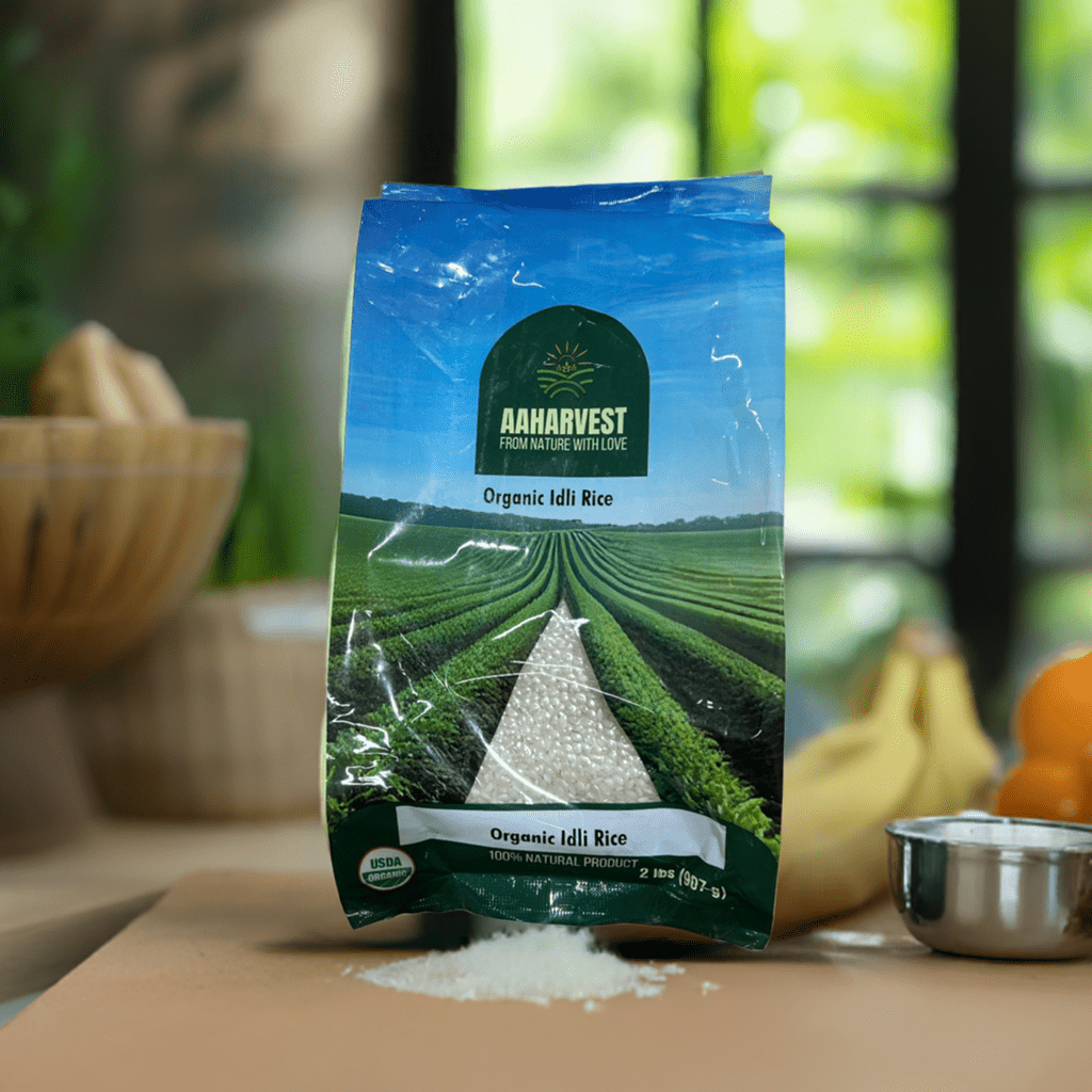 Aaharvest Organic Idli Rice-Lbs : 2 - www.foodworldmd.com