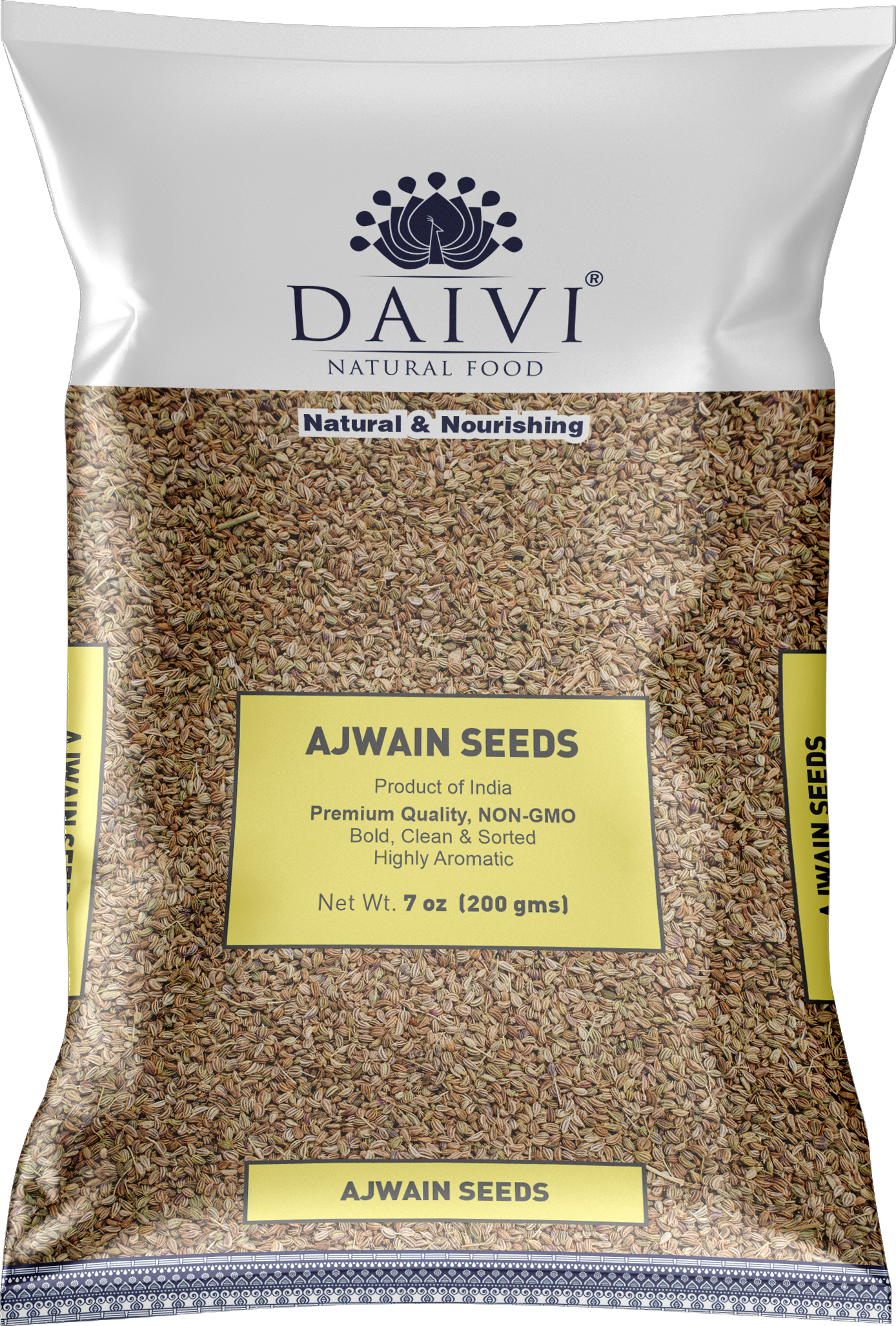 Daivi Ajwain Seeds-Gms : 200 - www.foodworldmd.com