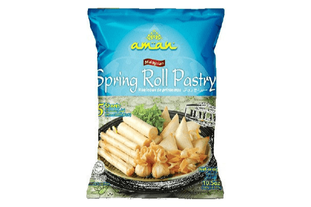 Aman Spring Roll Pastry Sheets-Gms : 300 - www.foodworldmd.com