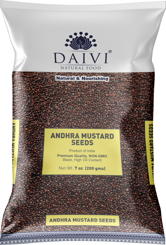 Daivi Andhra Mustard Seeds-Gms : 400 - www.foodworldmd.com