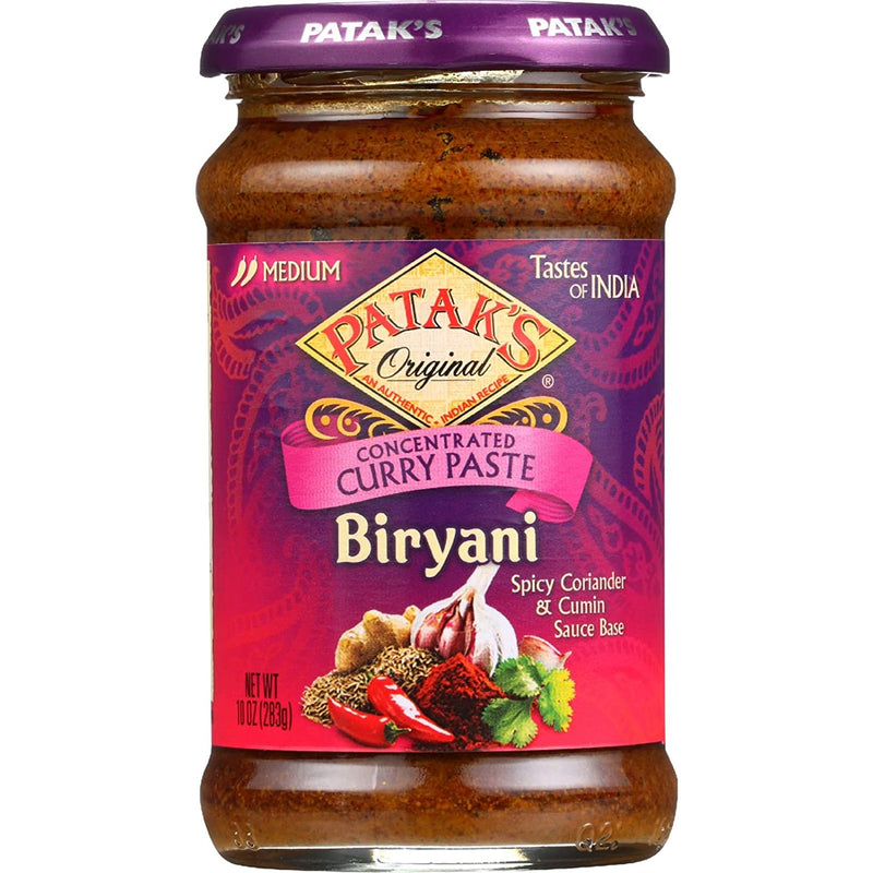 Patak Biryani Curry Paste-Gms : 283 - www.foodworldmd.com