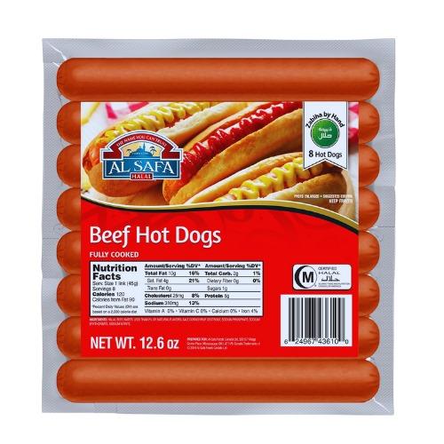 Alsafa Beef Hot Dogs-Oz : 12.6 - www.foodworldmd.com