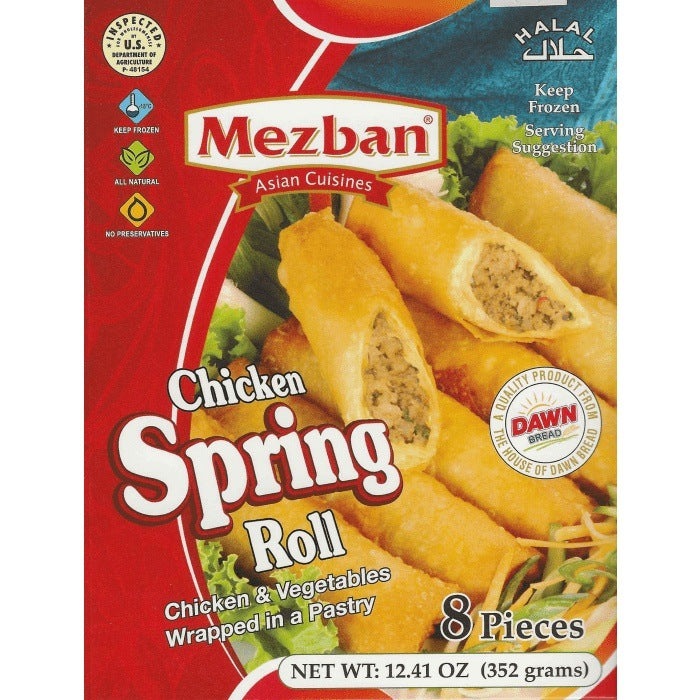 Mezban Chicken Spring Roll-Gms : 200 - www.foodworldmd.com