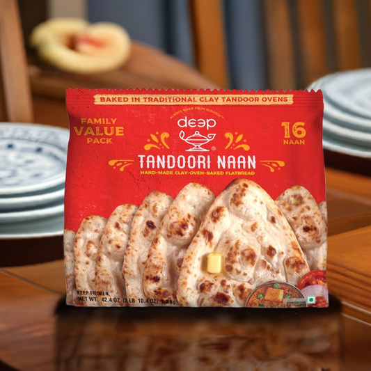 Deep Tandoori Naan 16 Pcs-Lbs : 3 - www.foodworldmd.com