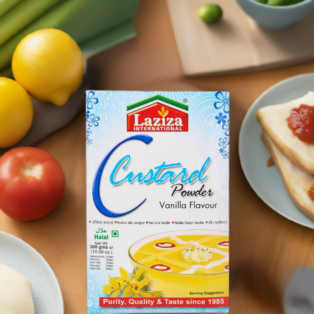 Laziza Custard Vanilla-Gms : 300 - www.foodworldmd.com