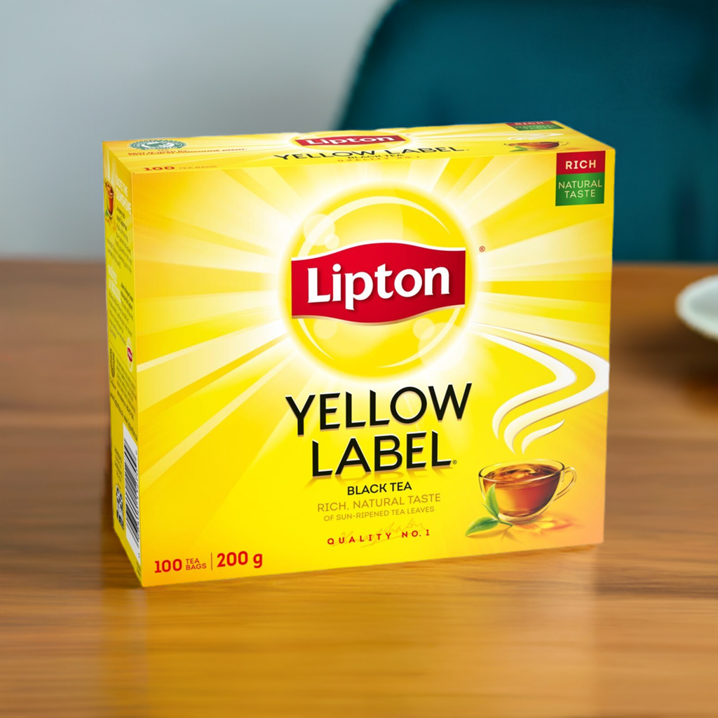 Yellow Label Tea Bags-Gms : 200 - www.foodworldmd.com