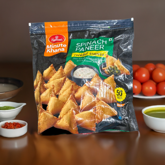 Haldirams Spinach Paneer Samosa-Gms : 1000 - www.foodworldmd.com