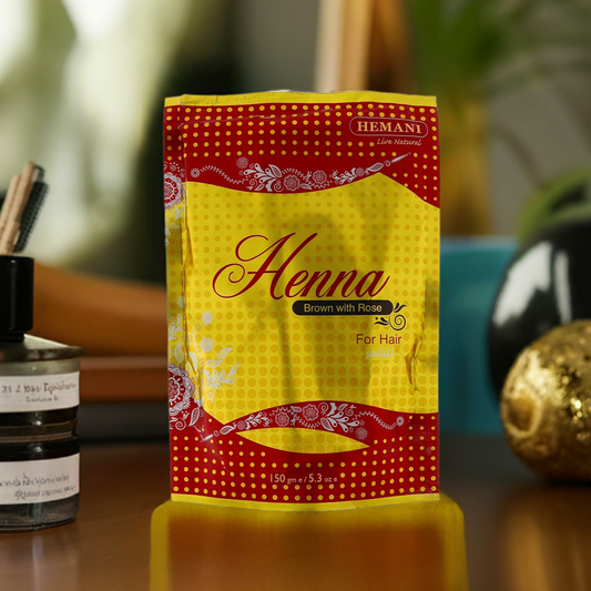 Hemani Henna Brown With Rose-Gms : 150 - www.foodworldmd.com