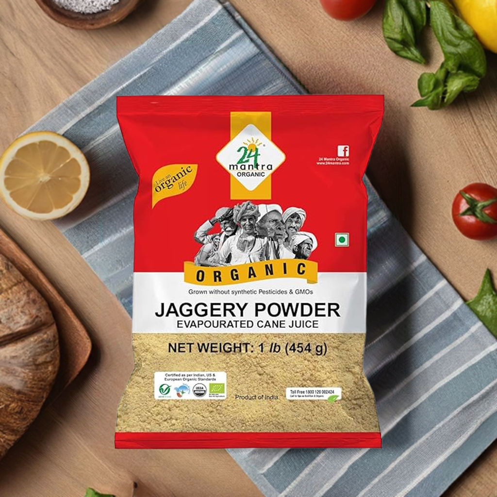 24 Mantra Organic Jaggery Powder-Lbs : 1 - www.foodworldmd.com