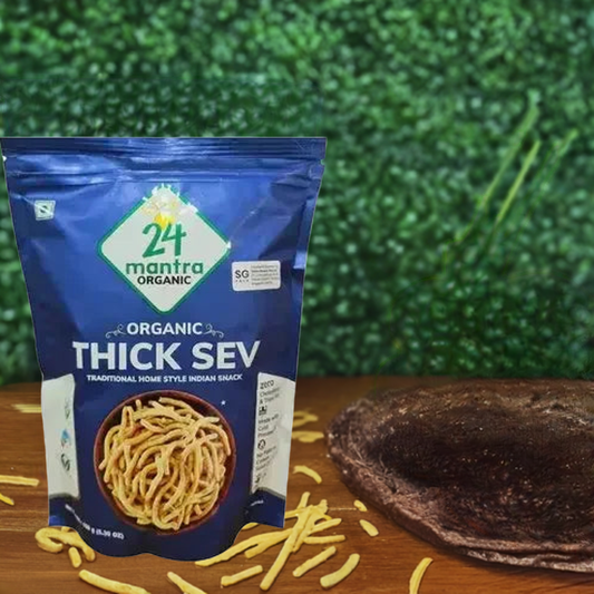 24 Mantra Organic Thick Sev-Gms : 150 - www.foodworldmd.com