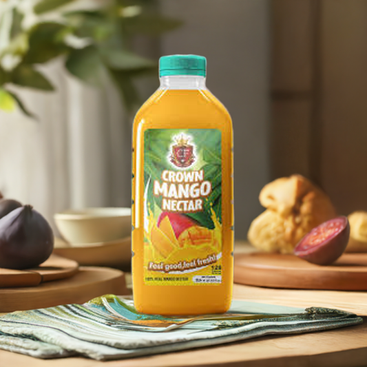 Crown Mango Nectar-Ltr : 2 - www.foodworldmd.com