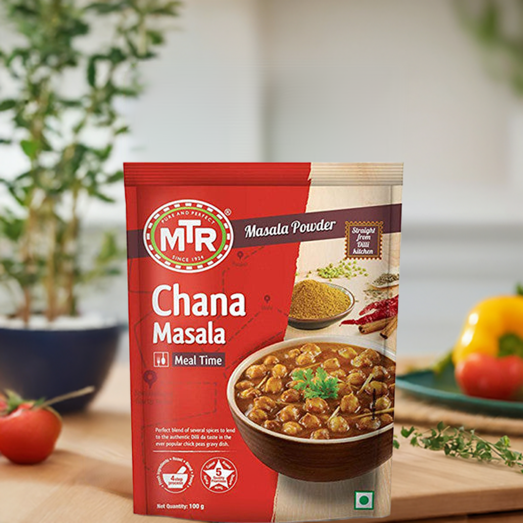 MTR Chana Masala Powder-Gms : 100 - www.foodworldmd.com