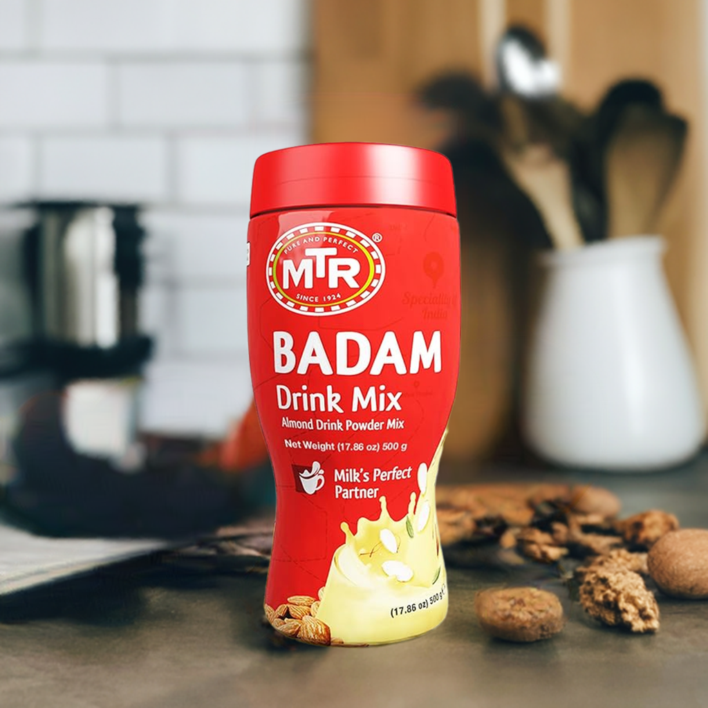 MTR Badam Drink Mix-Gms : 500 - www.foodworldmd.com