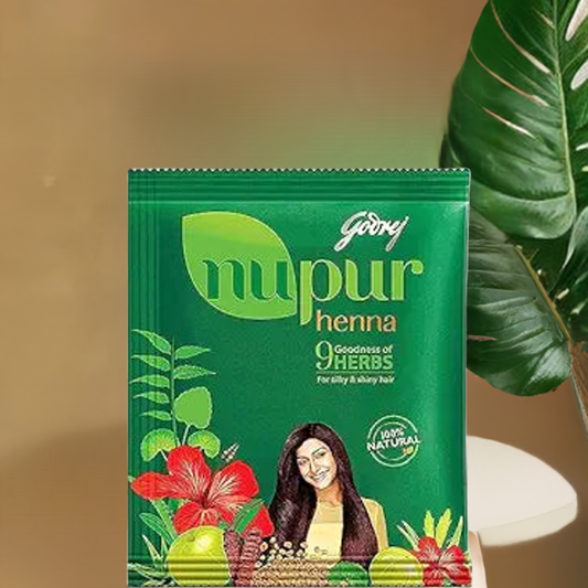 Godrej Nupur Mehendi 9 Herbs-Gms : 400 - www.foodworldmd.com