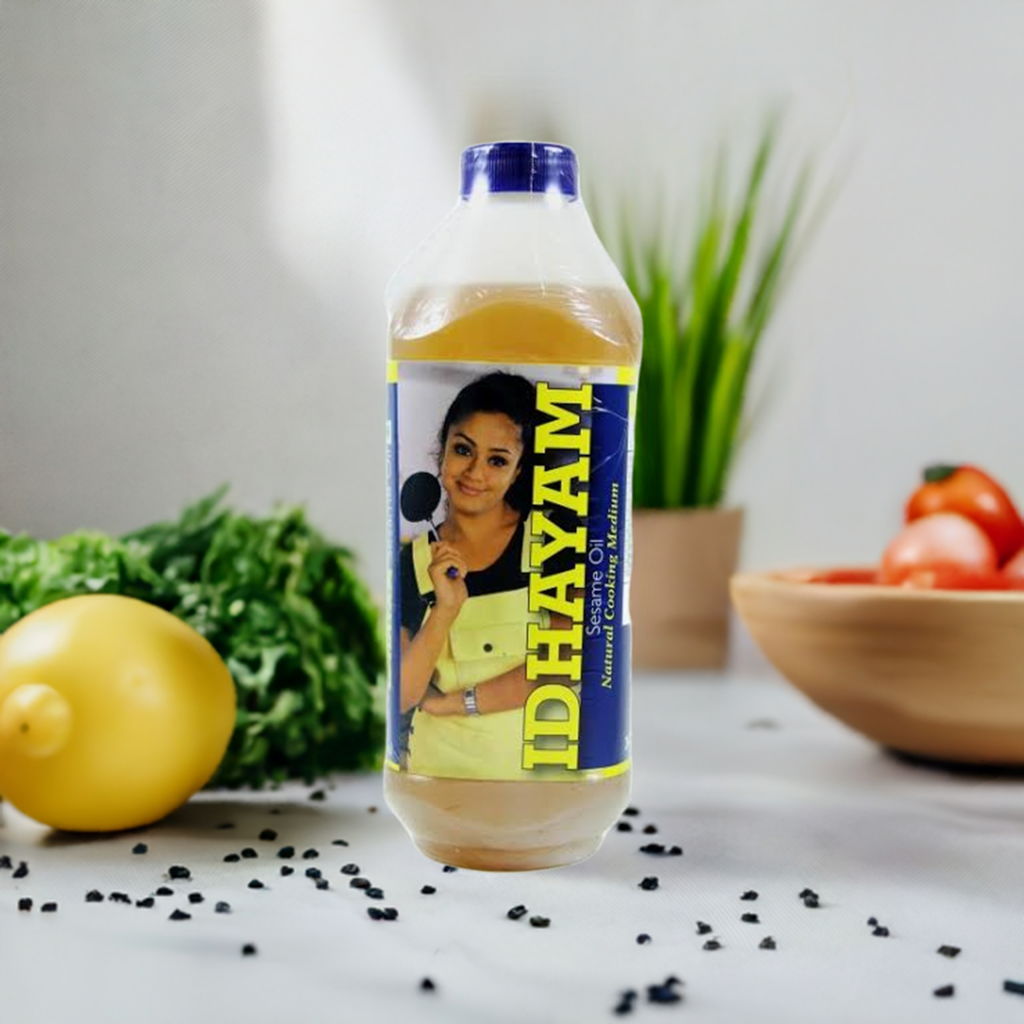 Idhayam Sesame Oil-Ltr : 1 - www.foodworldmd.com