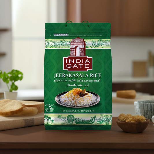 India Gate Jeerakasala Rice-Lbs : 10 - www.foodworldmd.com