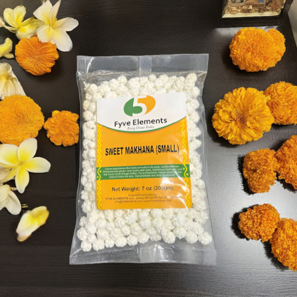 Fyve Elements Sweet Makhana-Gms : 200 - www.foodworldmd.com