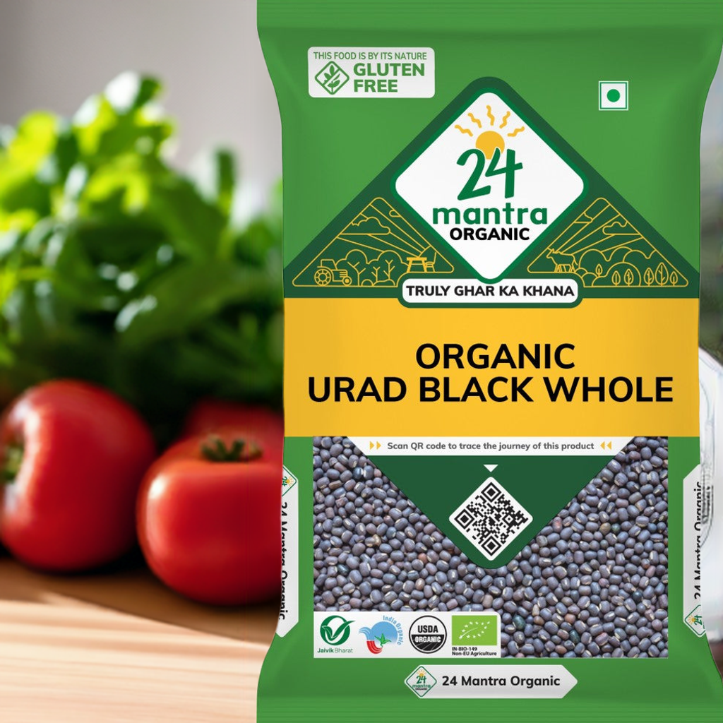 24 Mantra Organic Black Urad Whole-Lbs : 4 - www.foodworldmd.com