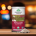 Organic India Psyllium Whole Husk Fiber-Gms : 340 - www.foodworldmd.com