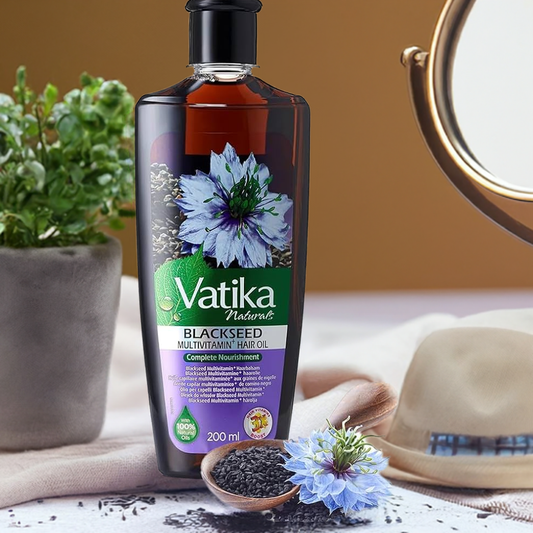 Dabur Vatika Black Seed Oil-Ml : 300 - www.foodworldmd.com