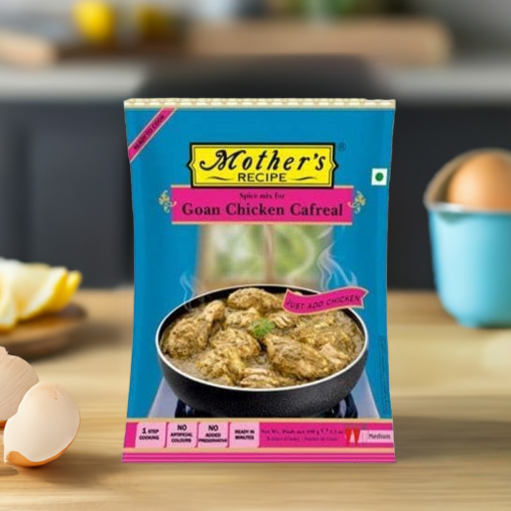 Mothers Goan Chicken Cafreal Mix-Gms : 100 - www.foodworldmd.com