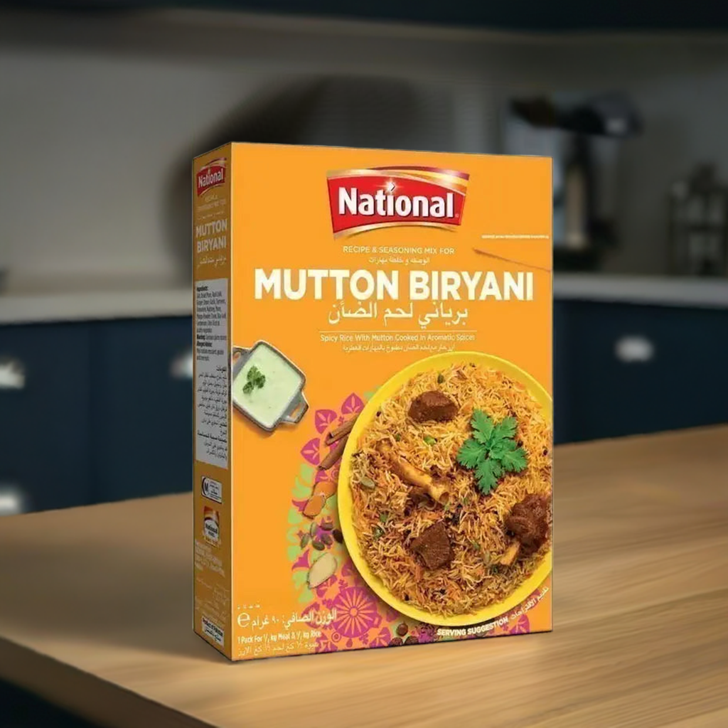 National Mutton Biryani Masala-Gms : 39 - www.foodworldmd.com