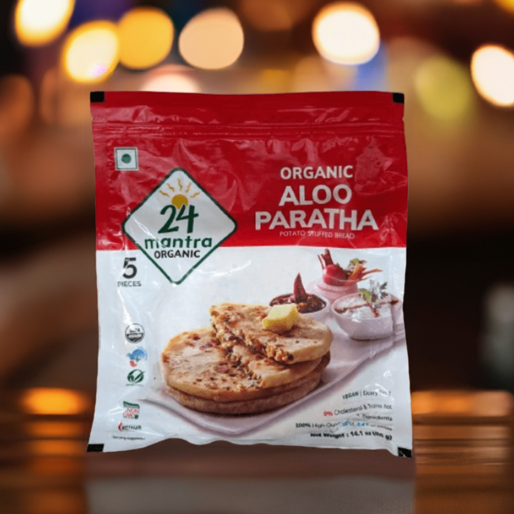 24 Mantra Organic Aloo Paratha-Gms : 400 - www.foodworldmd.com