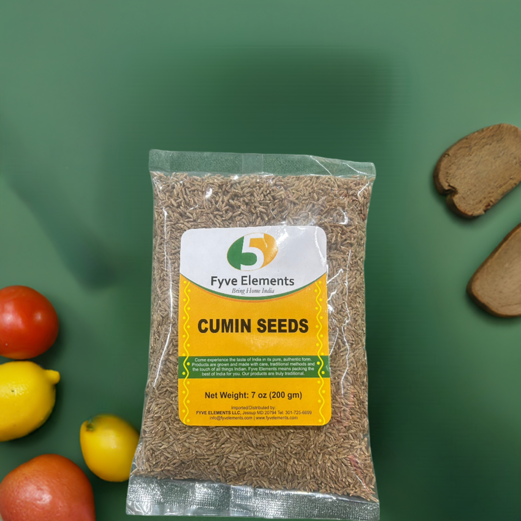 Fyve Elements Cumin Seeds-Gms : 200 - www.foodworldmd.com