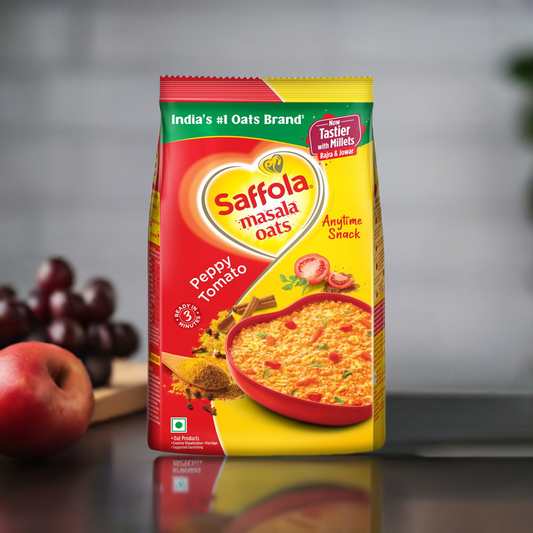 Saffola Tomato Oats-Gms : 500 - www.foodworldmd.com